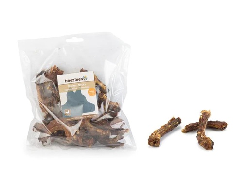 [90221914 1311954] Beeztees Kausnack Hühnerhälse, 200 g