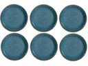 Leonardo Frühstücks- & Dessertteller Matera 6 Stück, Blau