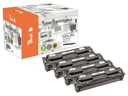Peach Tonerset HP Nr. 305A (CE41A) BK, C, M, Y