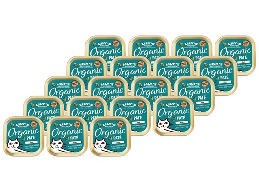 [90035960 985284] Lily's Kitchen Nassfutter Organic Fisch, 19 x 85 g