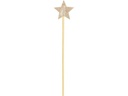 Partydeco Zauberstab Gold, 8.5 x 36 cm