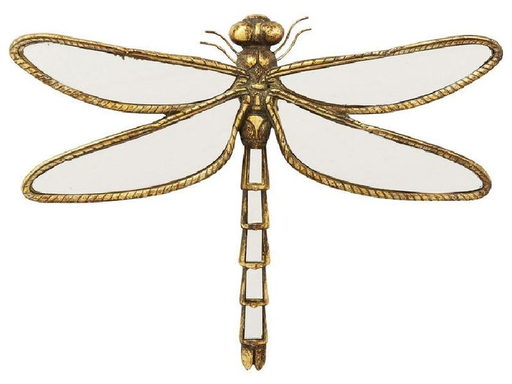 [90036047 1155598] Kare Wanddekoration Libelle Spiegel