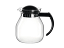 Montana Teekanne CONTENT 1 l, Schwarz/Transparent