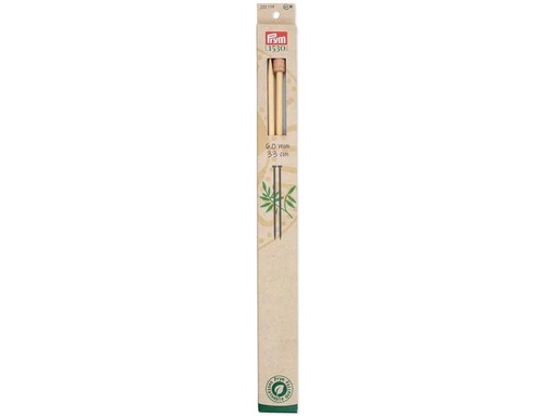 [90222382 1329644] Prym Stricknadeln BAMBUS 6.00 mm, 33 cm