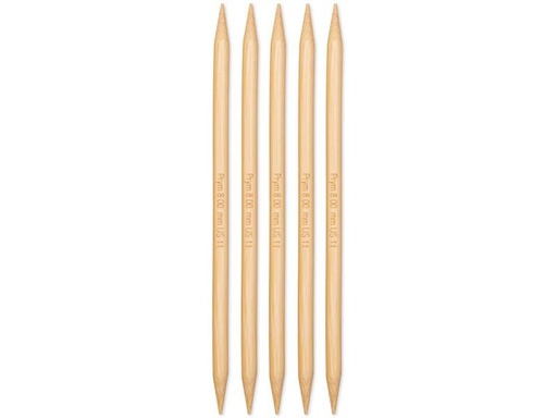 [90222446 1329666] Prym Stricknadeln BAMBUS 8.00 mm, 20 cm