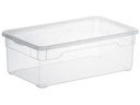 Rotho Aufbewahrungsbox Clearbox Lady Shoe Transparent