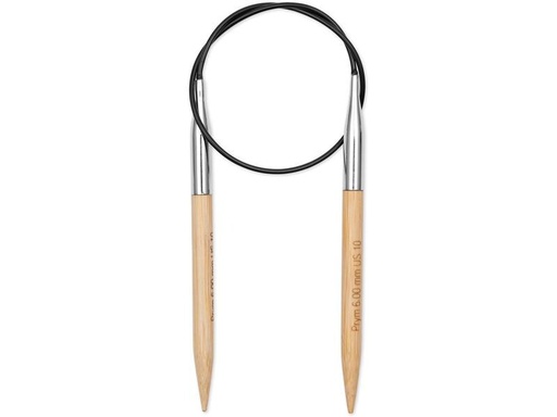 [90222554 1329676] Prym Rundstricknadel BAMBUS 6.00 mm, 40 cm