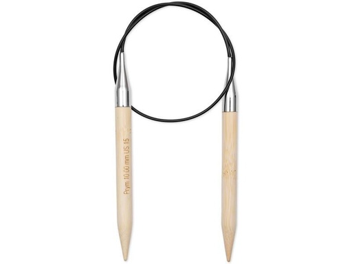 [90222764 1329692] Prym Rundstricknadel BAMBUS 10.00 mm, 60 cm