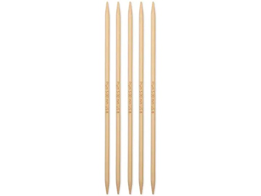 [90222791 1329661] Prym Stricknadeln BAMBUS 5.00 mm, 20 cm