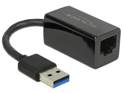 [90036107 765979] Delock Netzwerk-Adapter USB-A - RJ45 1Gbps, Schwarz