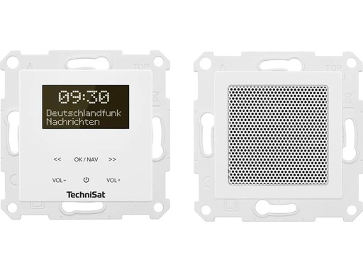 [90223058 1345066] Technisat DAB+ Radio DigitRadio Up 55 Weiss