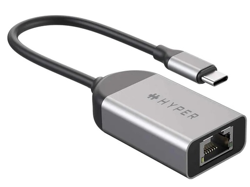 [90223116 1340380] HYPER Netzwerk-Adapter USB-C auf 2.5 Gbps Ethernet USB Typ-C