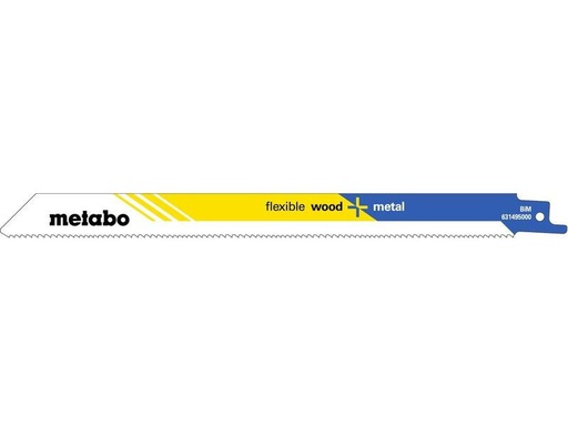 [90223200 1331033] Metabo Säbelsägeblatt BIM Metall + Holz S 1122 VF 5 Stück