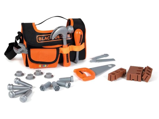 [90223250 1321914] Smoby Handwerker Black+Decker Werkzeugtasche