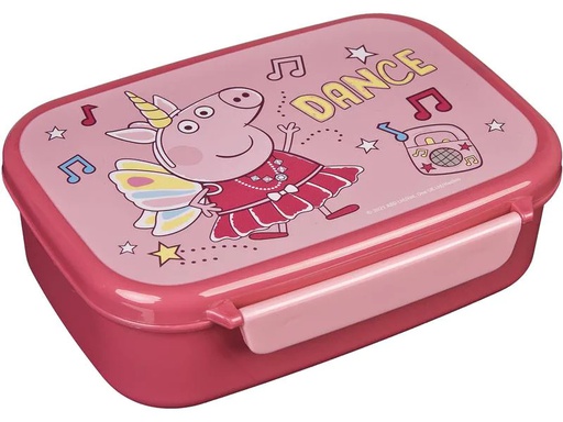 [90223333 1313064] Scooli Lunchbox Peppa Pig Hellrosa