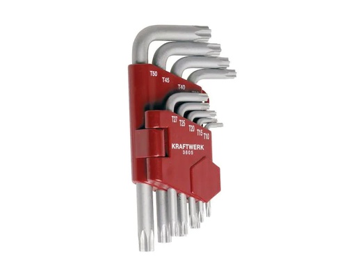 [90036354 263221] Kraftwerk Winkelschlüssel-Set T10-T50 Kurz