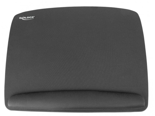 [90036355 1101549] Delock Ergonomische Mausmatte mit Handballenauflage Schwarz