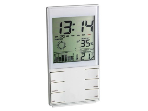 [90036356 153951] TFA Dostmann Wetterstation Elektronisch, Weiss