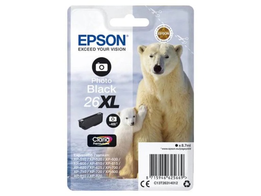 [90036361 630019] Epson Tinte T26314012 Photo Black