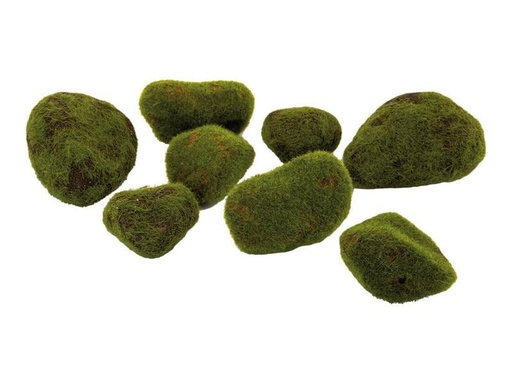 [90223552 1331255] Dekomat AG Moossteine 8-10 cm, 8 Stück