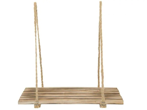 [90223684 1331256] Dekomat AG Regal aus Holz 29 x 15.5 cm, Nature