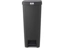 Brabantia Abfalleimer StepUp 40 l, Dunkelgrau