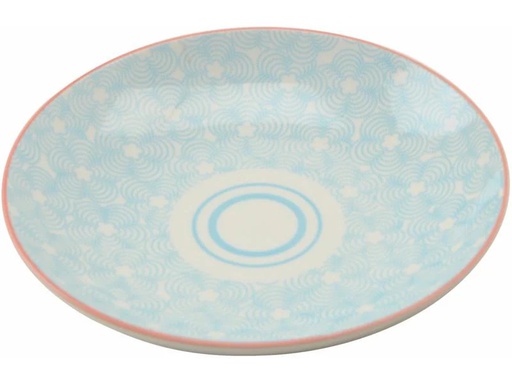 [90223740 1346494] Haynan Suppen- &amp; Pastateller Ø 21.5 cm, 1 Stück, Blau