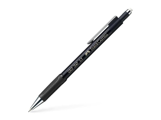 [90036414 924324] Faber-Castell Minenbleistift Grip 1345 0.7 mm, Schwarz