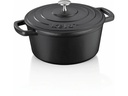 Kela Bräter Calido rund 24 cm, Schwarz