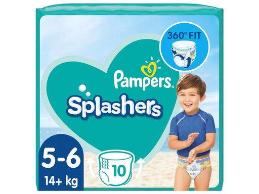 [90036469 731938] Pampers Windeln Splashers Tragepack Grösse 5-6