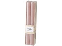 Boltze Stabkerze Melia 20 cm, Hellrosa, 4 Stück
