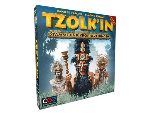 [90224041 1333196] Czech Games Edition Kennerspiel Tzolkin: Stämme und Prophezeiungen