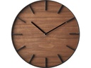 Yamazaki Wanduhr Rin Ø  26.5 cm, Braun/Schwarz
