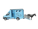 Bruder Spielwaren MB Sprinter Tiertransporter mit 1 Pferd