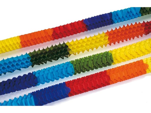 [90224274 1345933] Papstar Girlande Mini Boa 2 m, Mehrfarbig