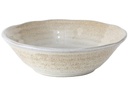 Boltze Schale Antigua 16 cm, 1 Stück, Beige
