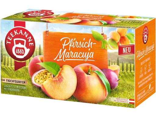 [90224555 1350068] Teekanne Teebeutel Pfirsich-Maracuja 20 Stück