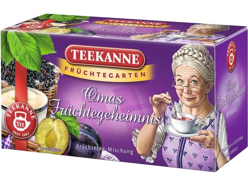 [90224559 1350066] Teekanne Teebeutel Omas Früchtegeheimnis 20 Stück