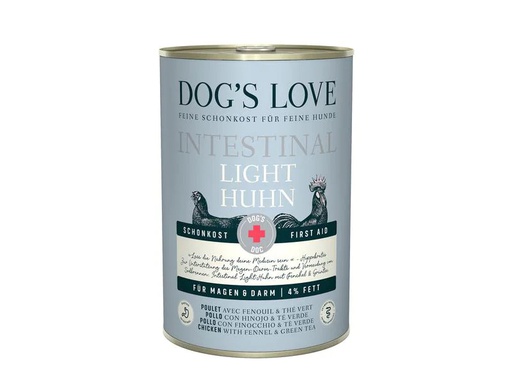 [90224616 1343874] Dog's Love Nassfutter DOC Schonkost mit Huhn, 400 g