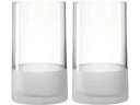 Leonardo Vase Novara 26 cm 2 Stück, Transparent