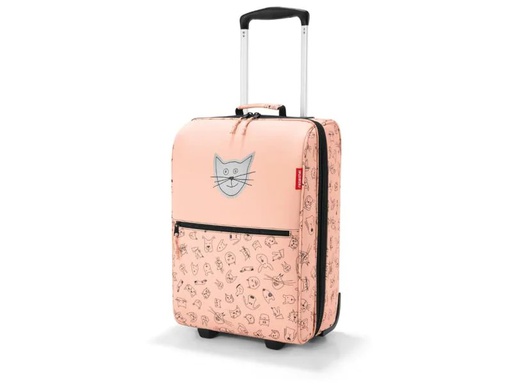 [90036762 749222] Reisenthel Reisetrolley XS Kids Cats and Dogs Rosa