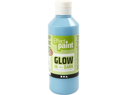 [90036766 657617] Creativ Company Leuchtfarbe 250 ml, Hellblau