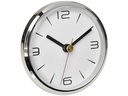 TFA Dostmann Quarz-Wanduhr Ø 9 cm, Aluminium