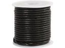 Creativ Company Lederband 2 mm, Schwarz, 10 m