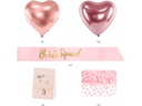 Partydeco Partyset Bride Squad Mix 10 Stück, Rosa