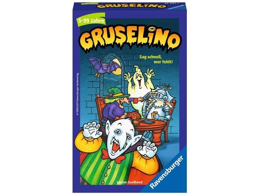 [90225593 1334843] Ravensburger Kinderspiel Gruselino – Sag schnell, wer fehlt