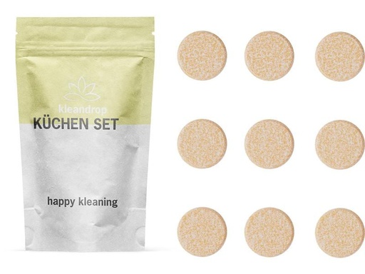 [90225820 1337543] kleandrop Küchenreiniger Nachfüllpackung 9 Stück
