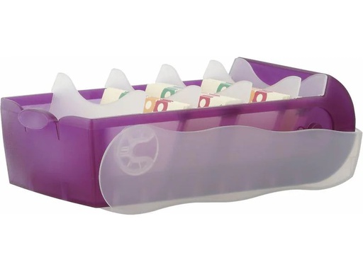 [90225853 1348177] HAN Karteibox Croco A8, Violett