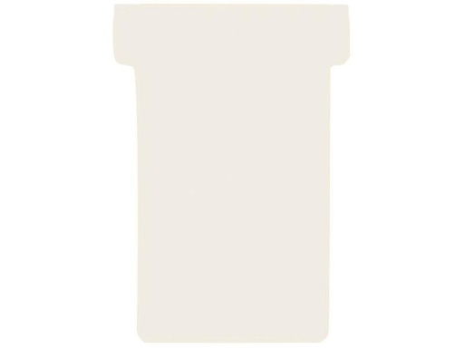 [90225882 1343108] Franken T-Karten Grösse 2, Weiss, 100 Stück
