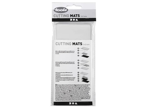 [90225941 1350027] Creativ Company Schneideplatte aus Acryl 7.5 x 15.5 cm 2 Stück